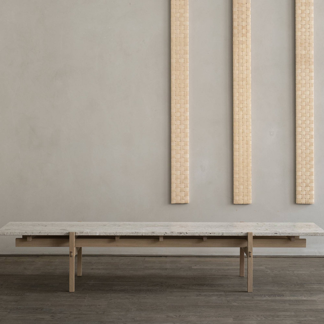 Kinuta Coffee Table: Marble N-CT01 + LS