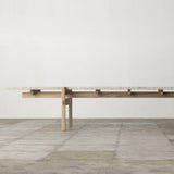 Kinuta Coffee Table: Marble N-CT01 + LS