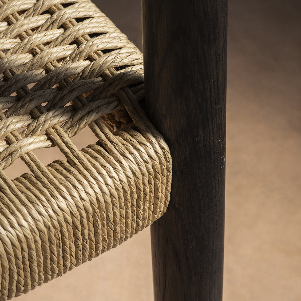 Kinuta Side Chair N-DC02: Paper Cord + DI