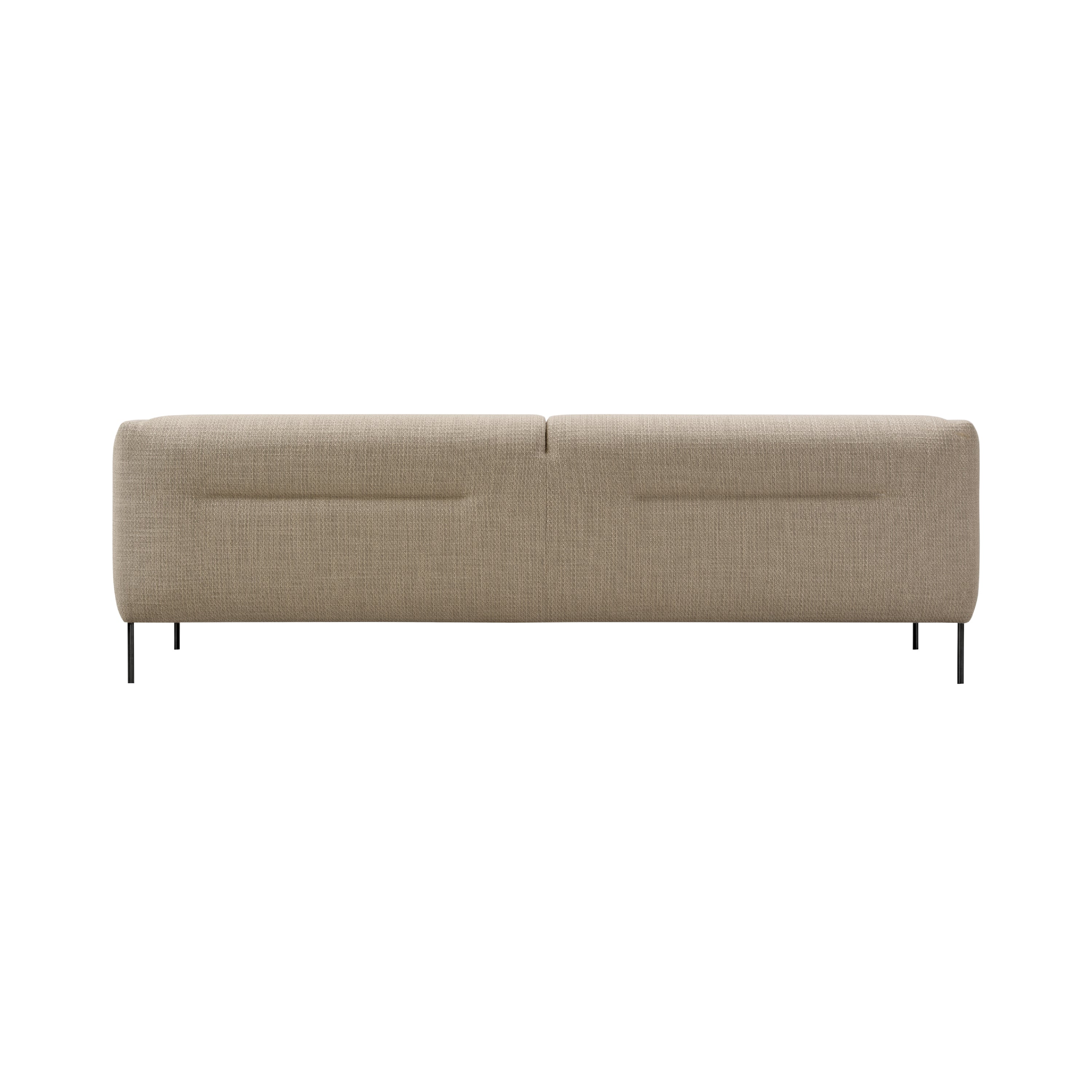 Konami Sofa: 2.5 seater + Black