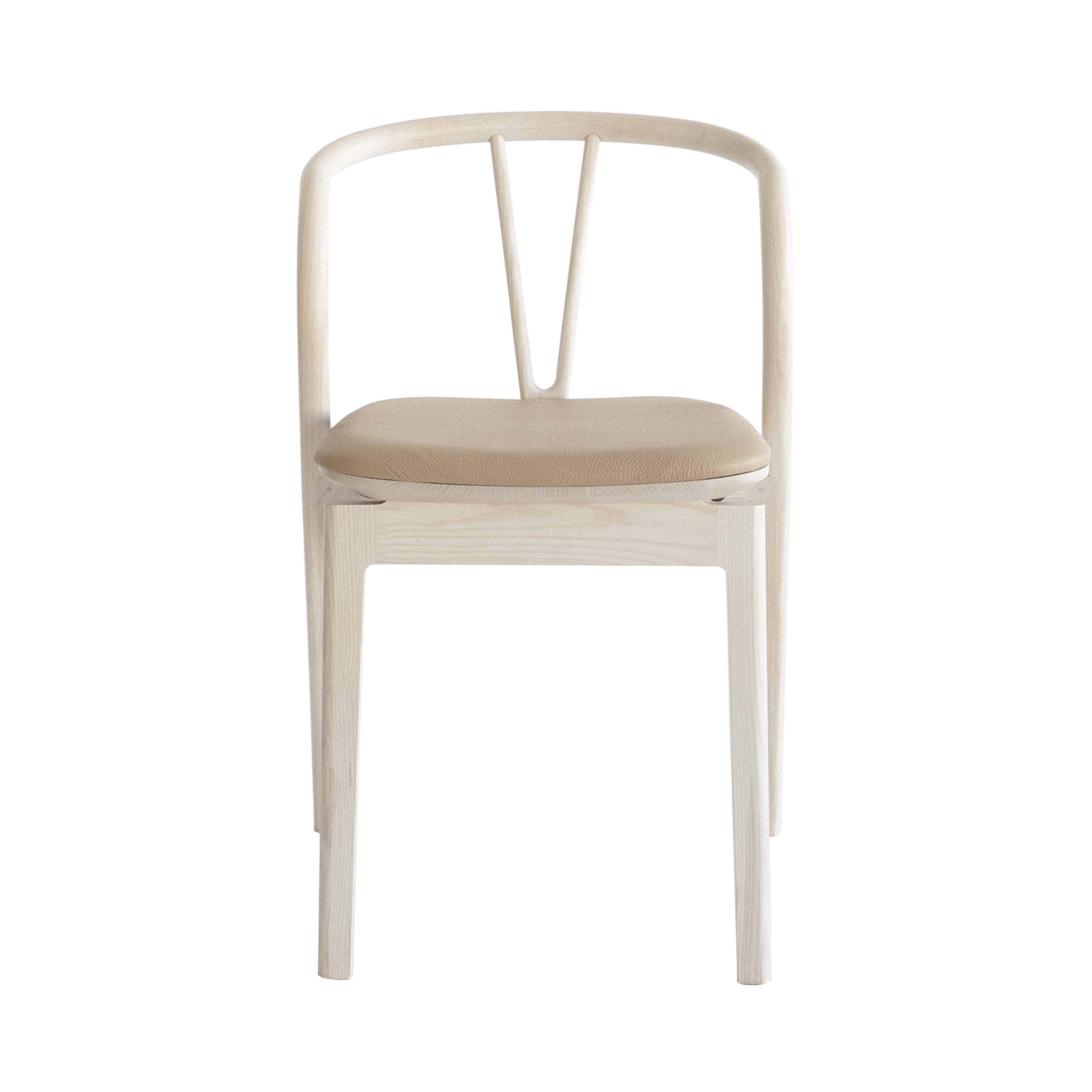 Flow Chair Stacking: Upholstered + Ash
