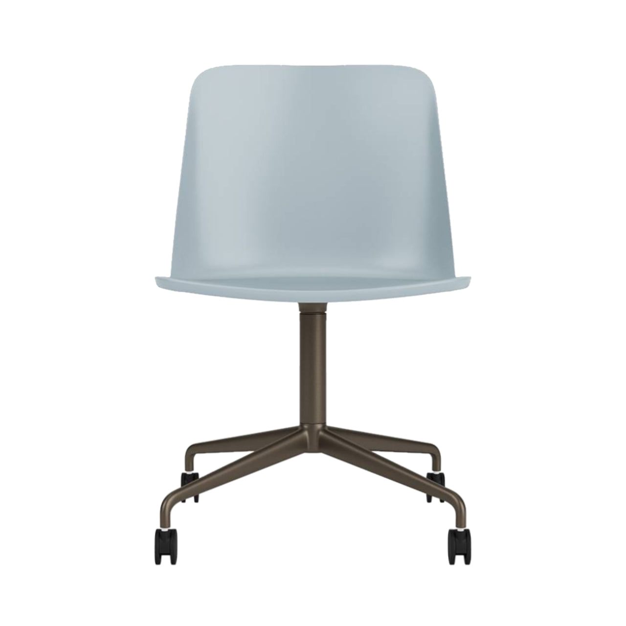 Rely Chair HW21: Light Blue + Bronzed