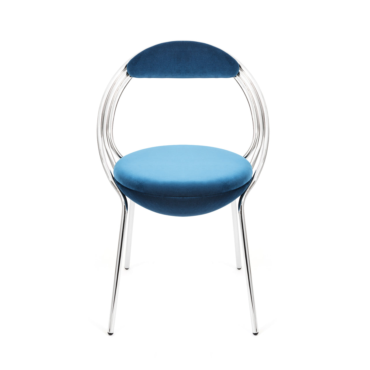 Musico Chair: Polished Chrome