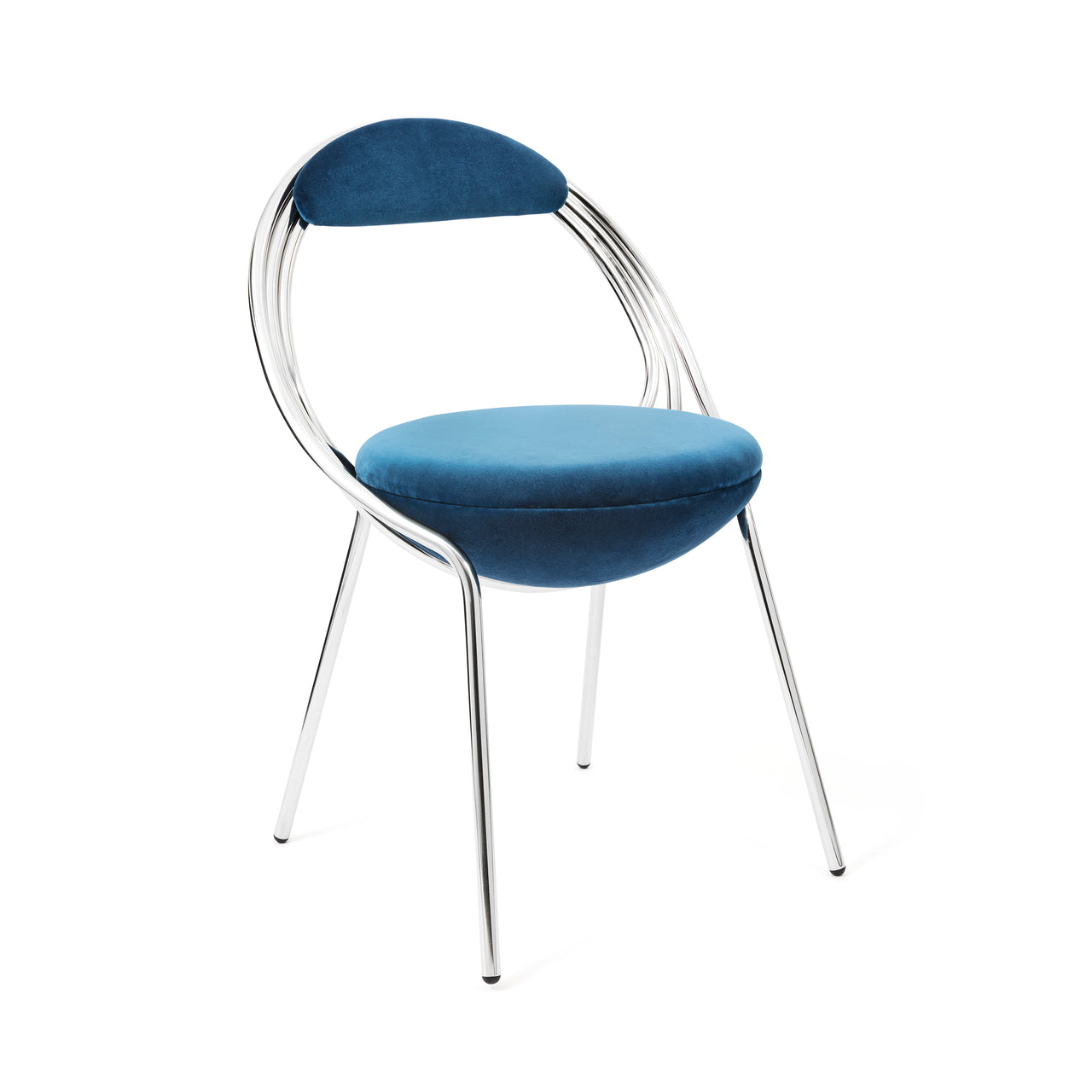 Musico Chair: Polished Chrome