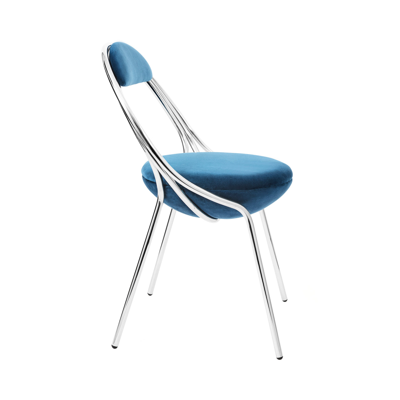 Musico Chair: Polished Chrome