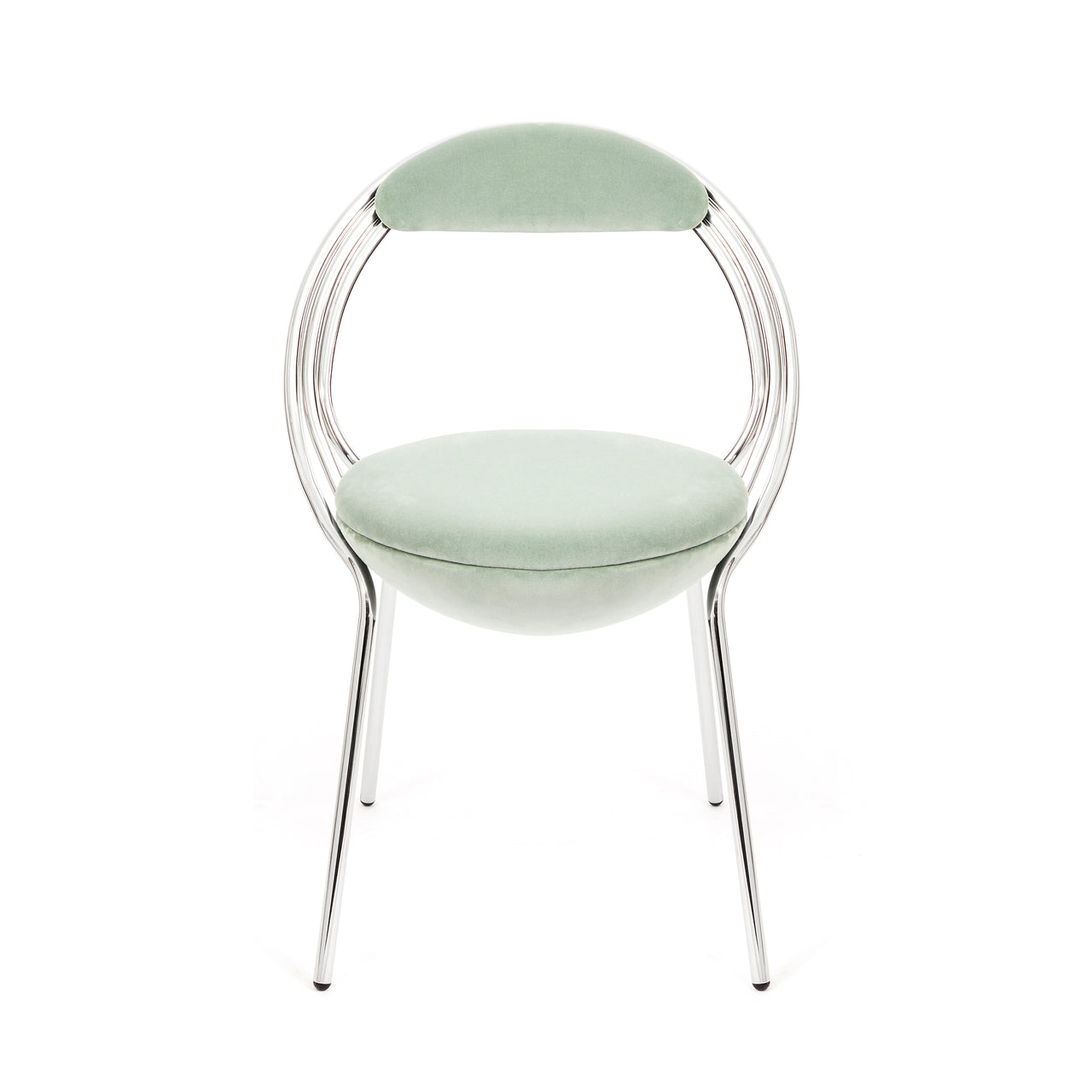 Musico Chair: Polished Chrome