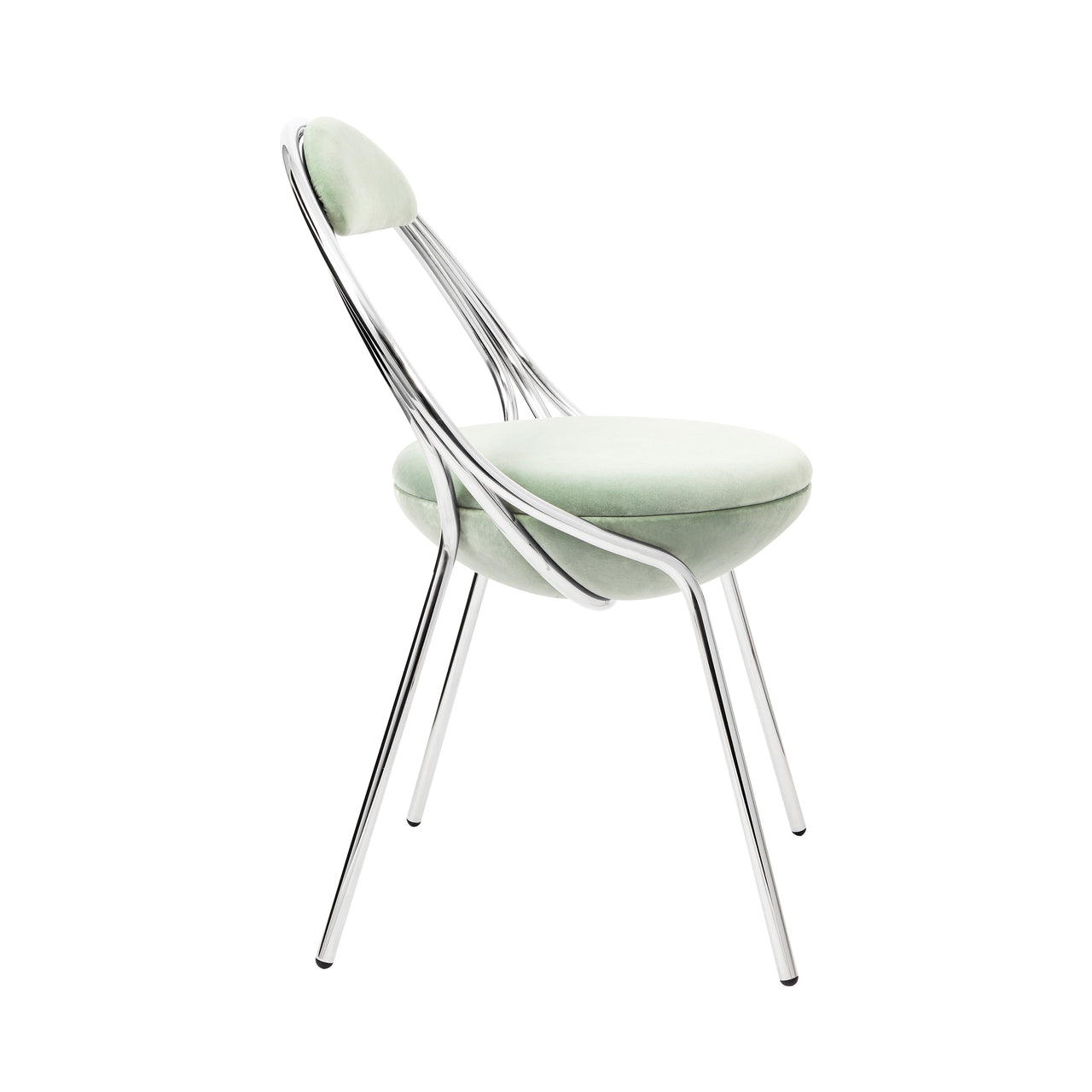 Musico Chair: Polished Chrome