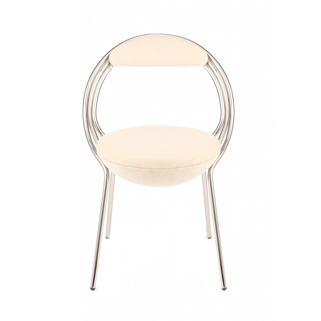 Musico Chair: Polished Chrome