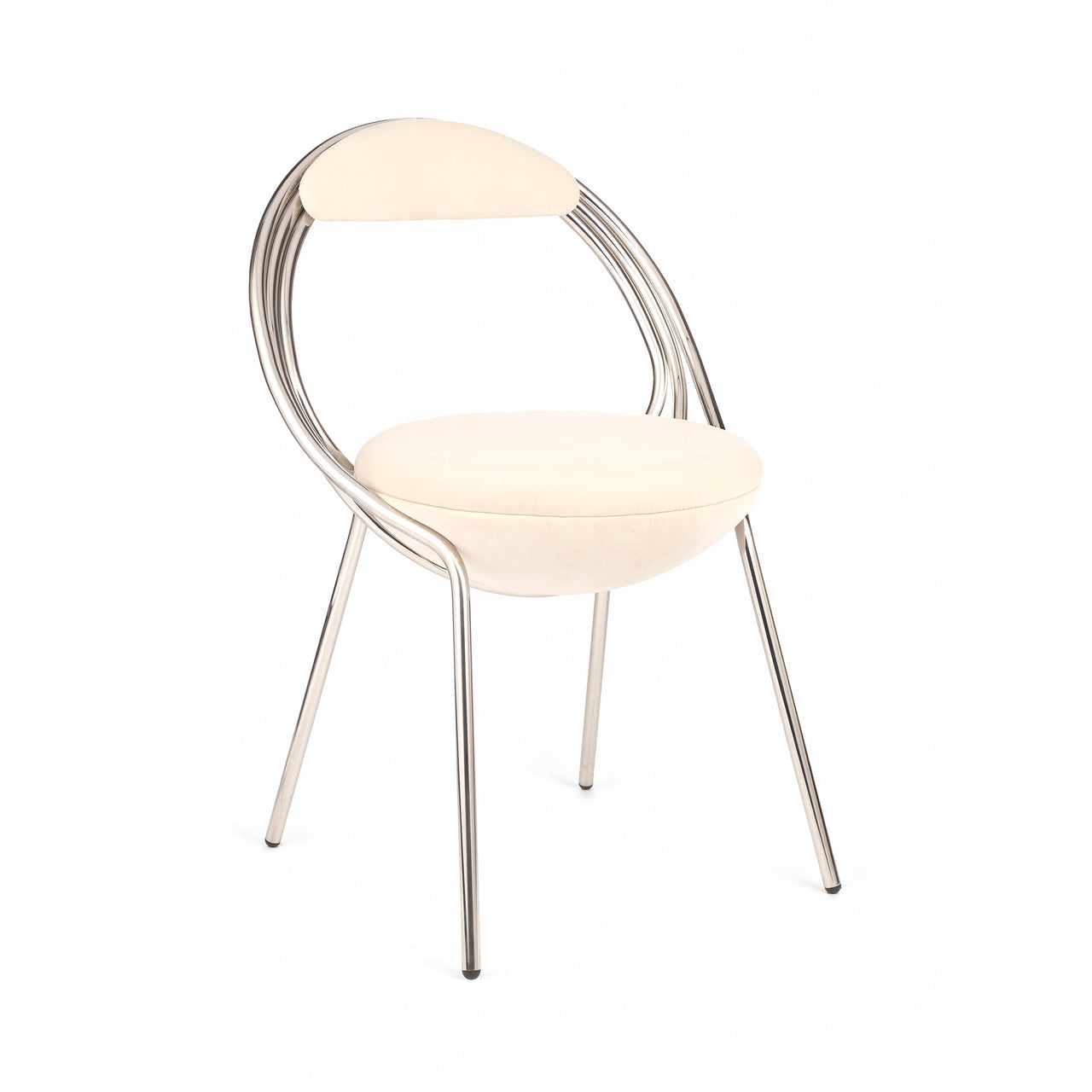 Musico Chair: Polished Chrome