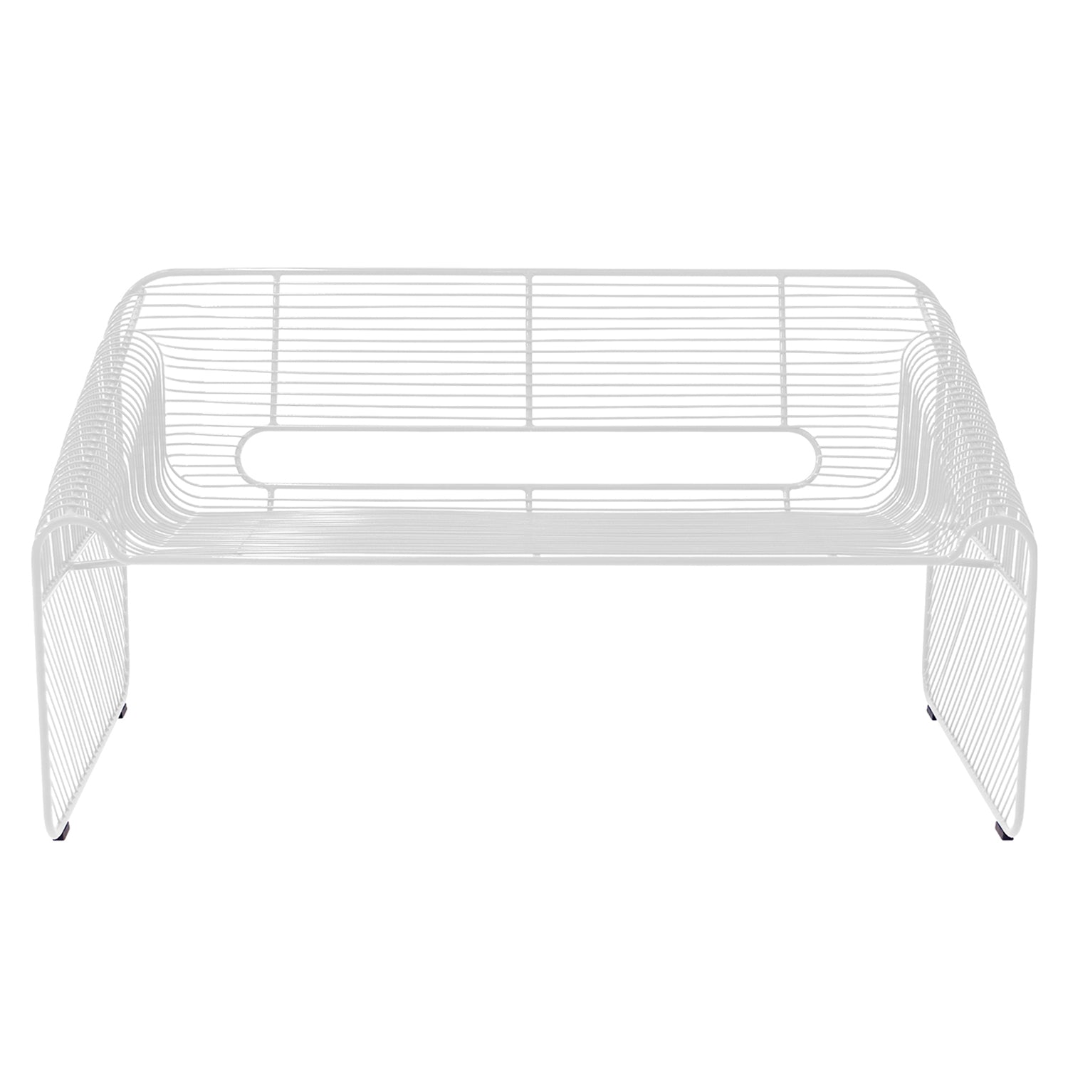 Love Seat: White + Without Seat Pad