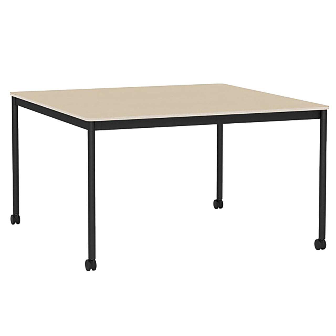 Base Table with Castors: Square + Large - 50.4