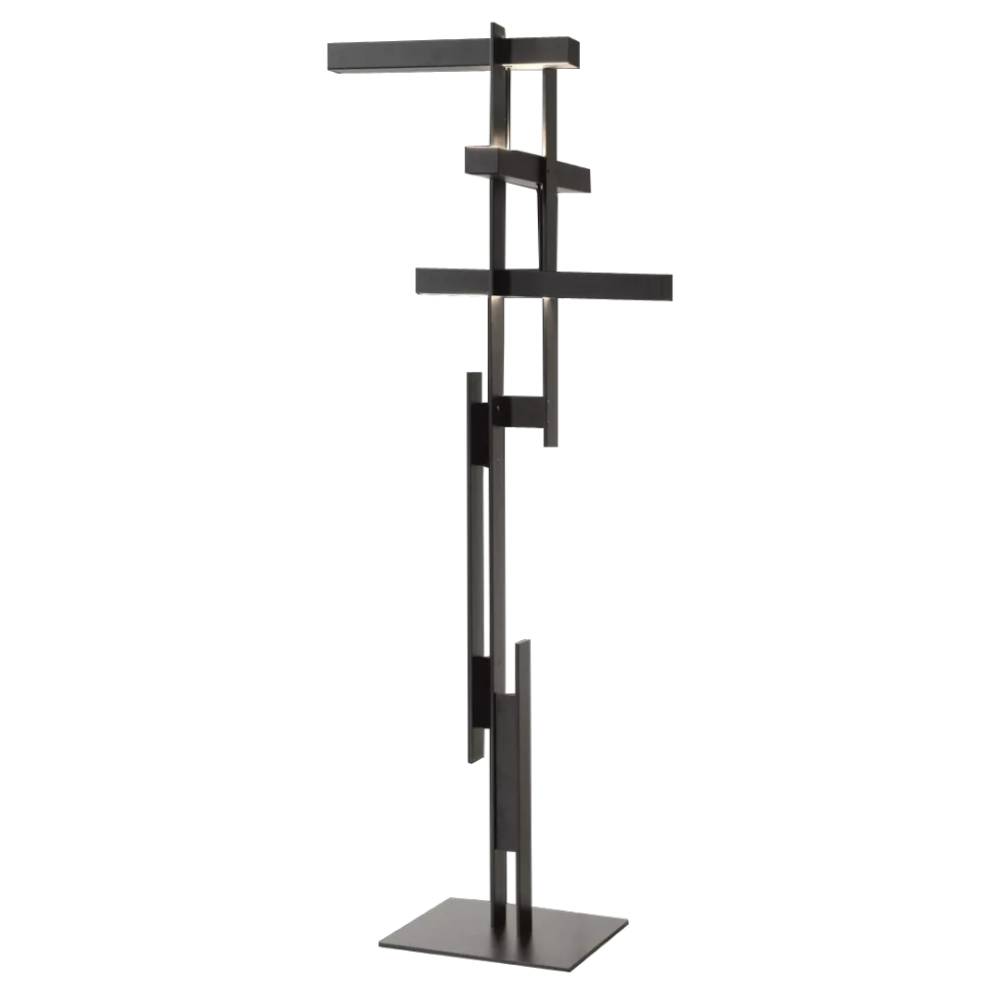 Las Floor Lamp: Black