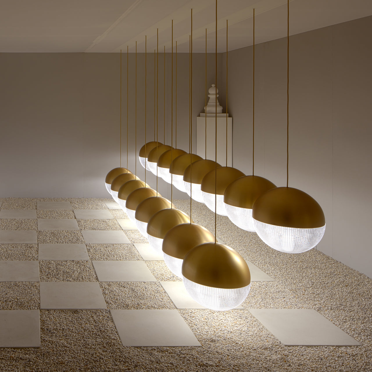 Lens Flair Pendant Light