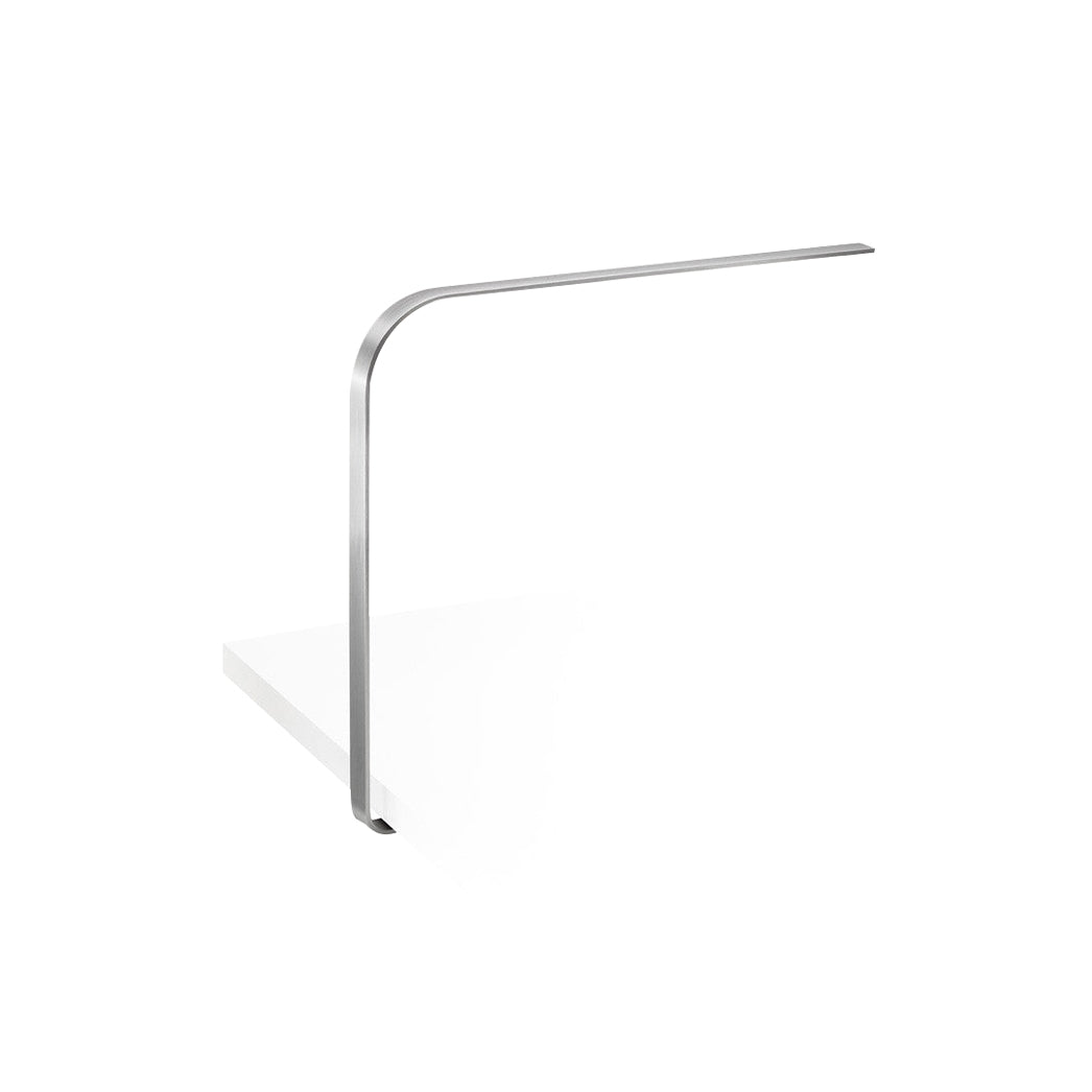 Lim C Table Lamp: Brushed Silver