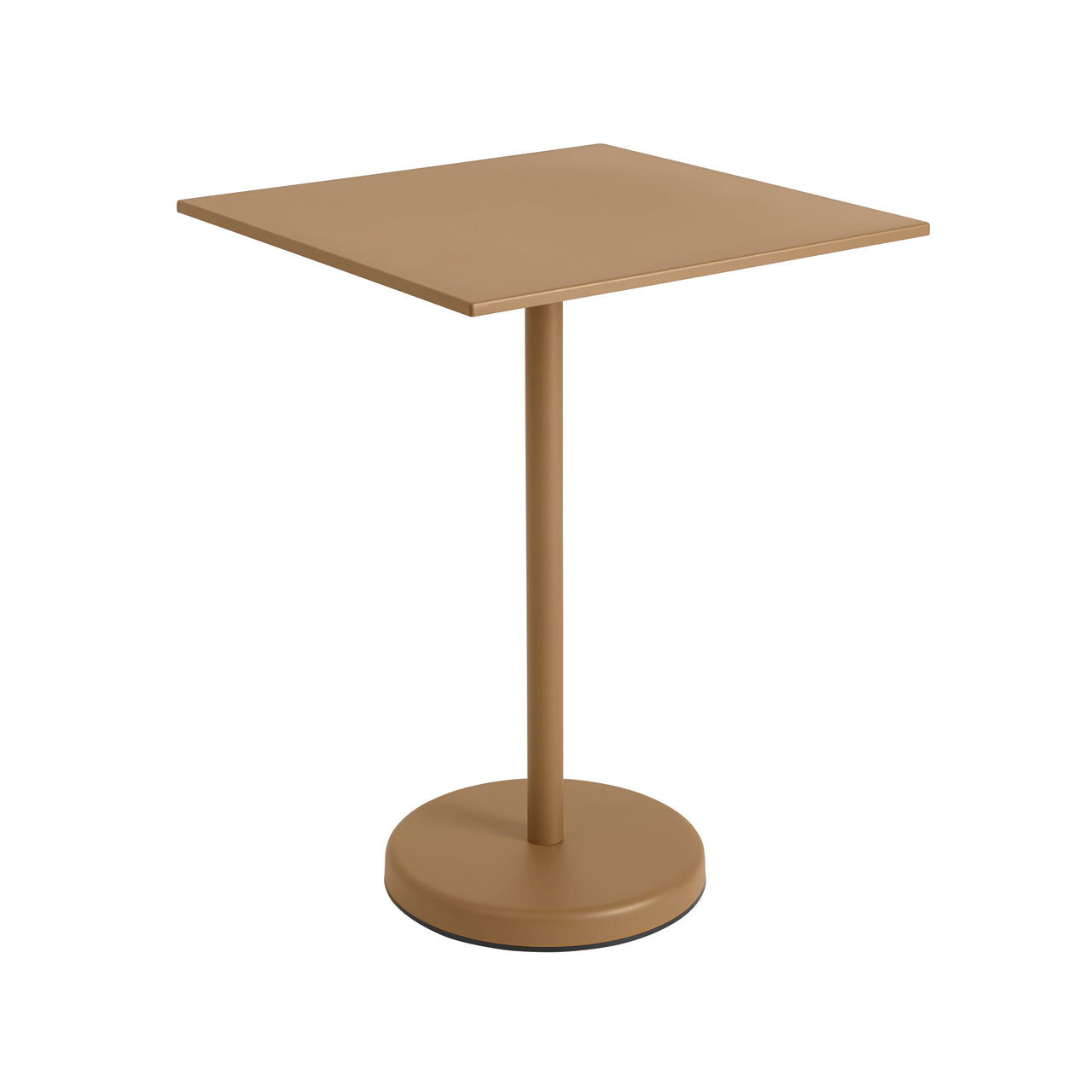 Linear Steel Café Table: Medium - 37.4