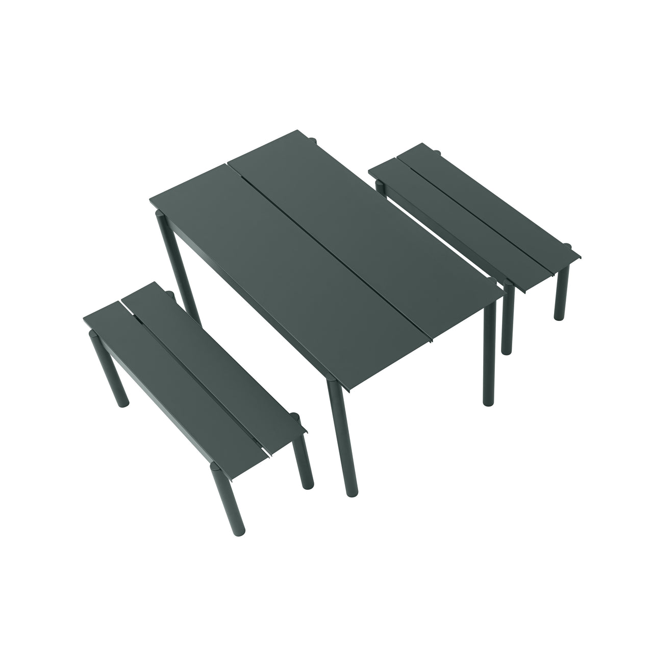 Linear Steel Bench - Quick Ship