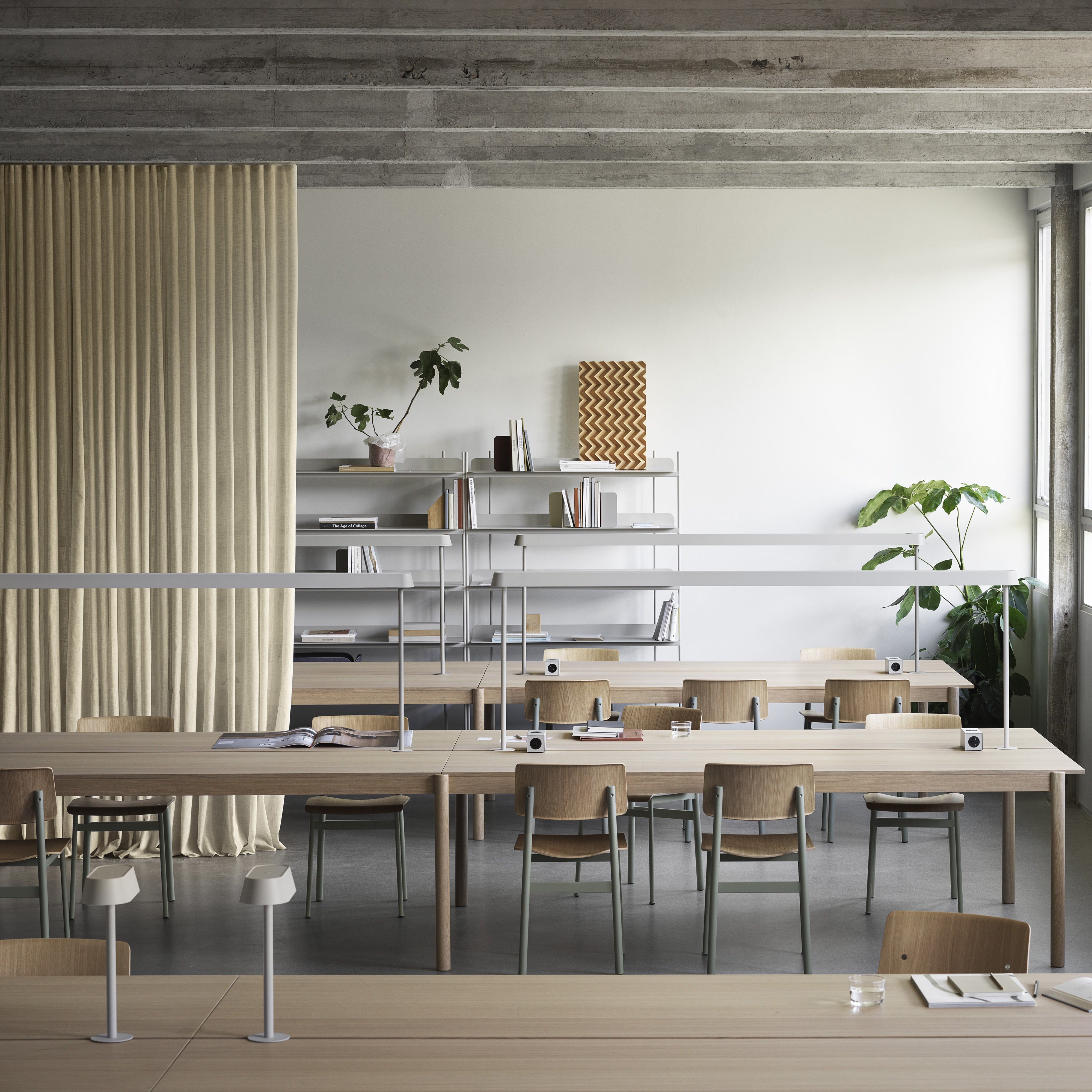 Modular Linear Table Linear System Modular Table - Quick Ship | Buy Muuto online at A+R