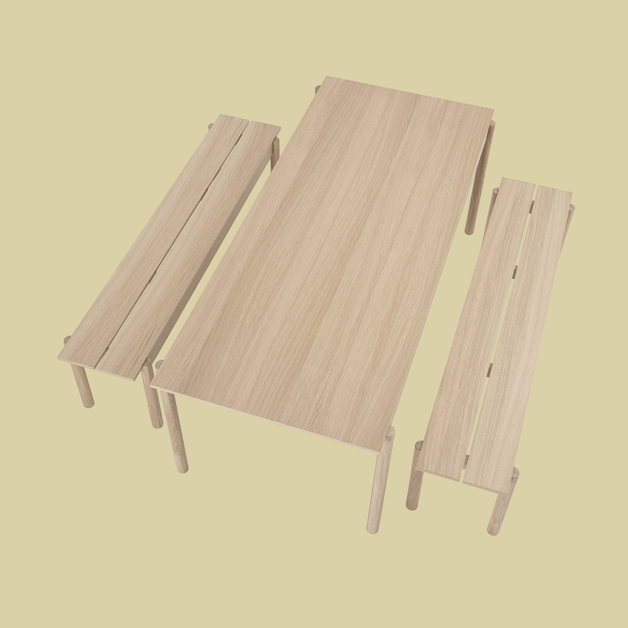 Linear Wood Bench - Quick Ship