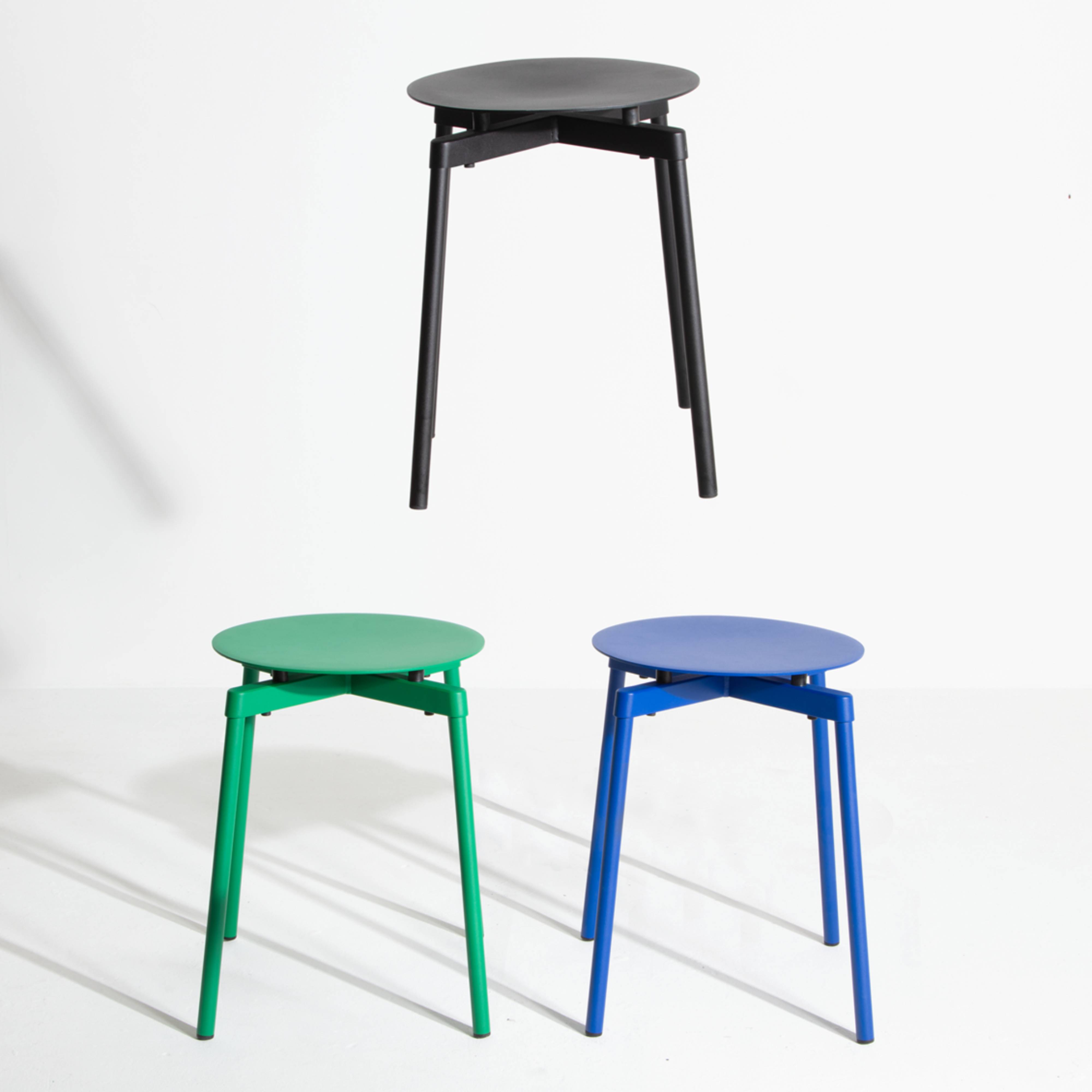 Fromme Outdoor Stool: Set of 2