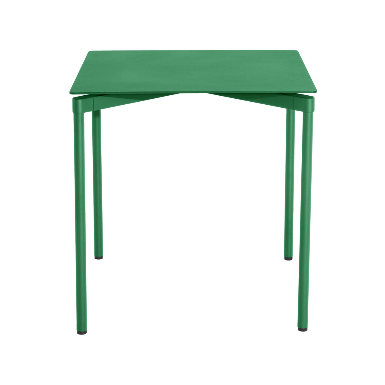 Fromme Dining Table: Outdoor + Square + Mint Green