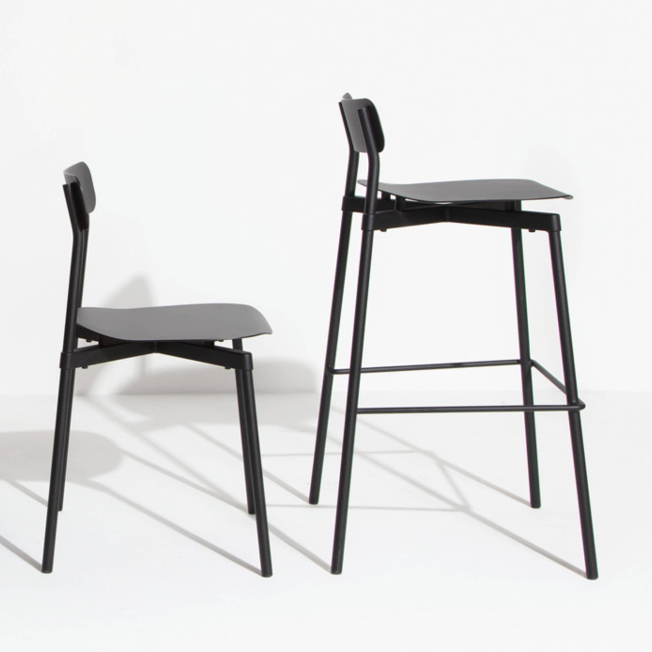 Fromme Bar + Counter Stool: Outdoor