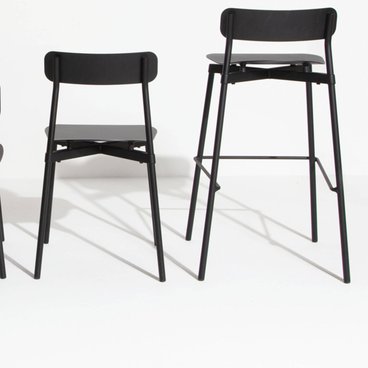 Fromme Bar + Counter Stool: Outdoor