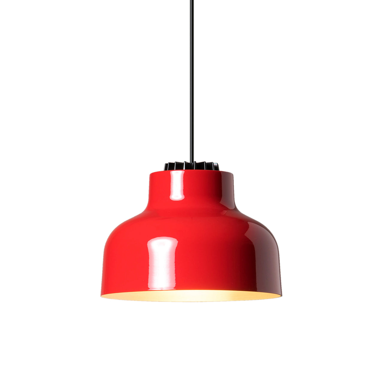 M64 Pendant Lamp: Brilliant Red Aluminum