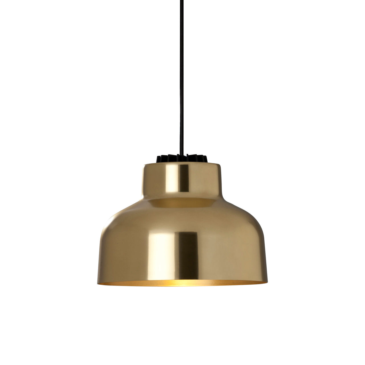 M64 Pendant Lamp: Polished Brass