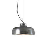 M68 Pendant Lamp: Polished Aluminum + Chrome Plated