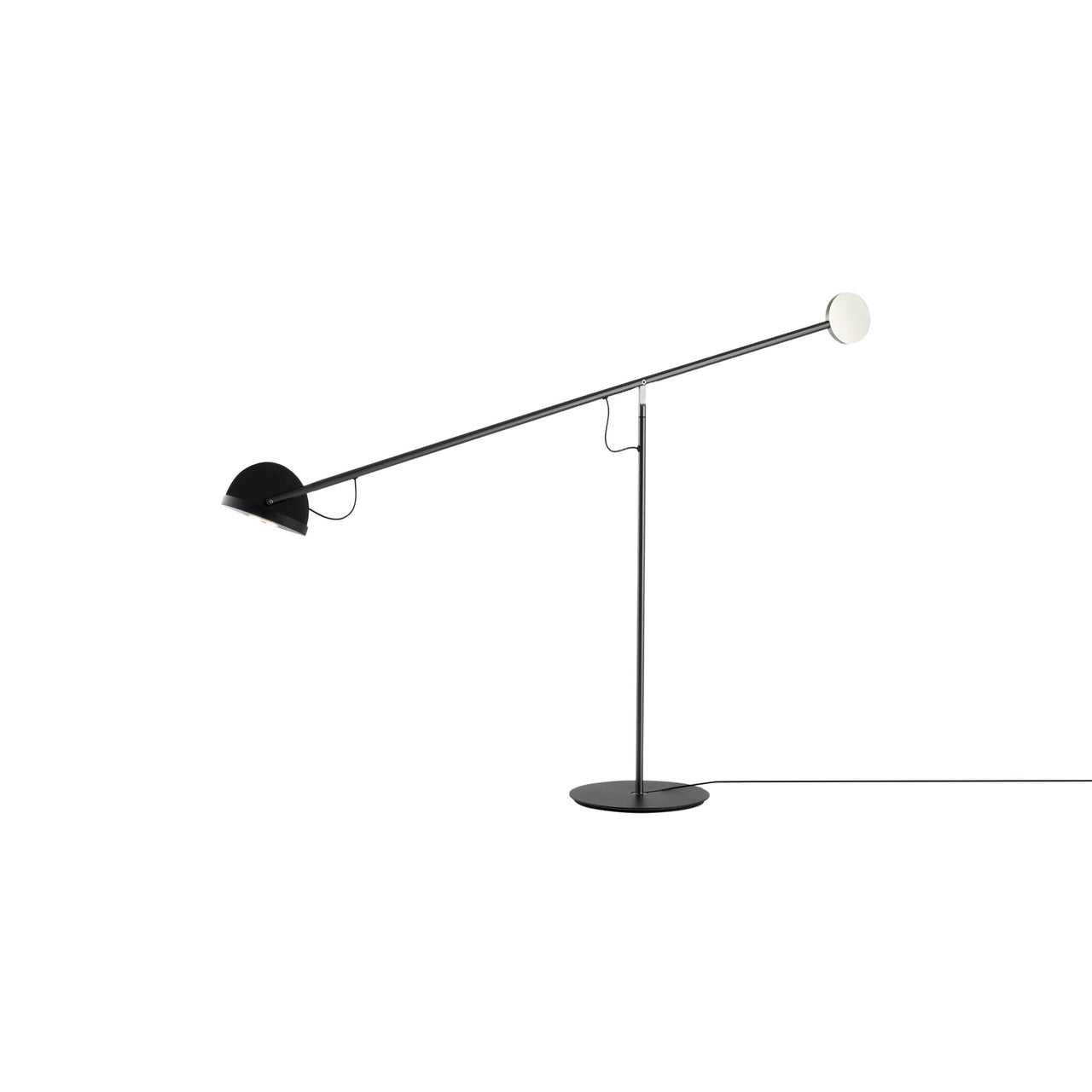 Copérnica Table Lamp: Satin Nickel