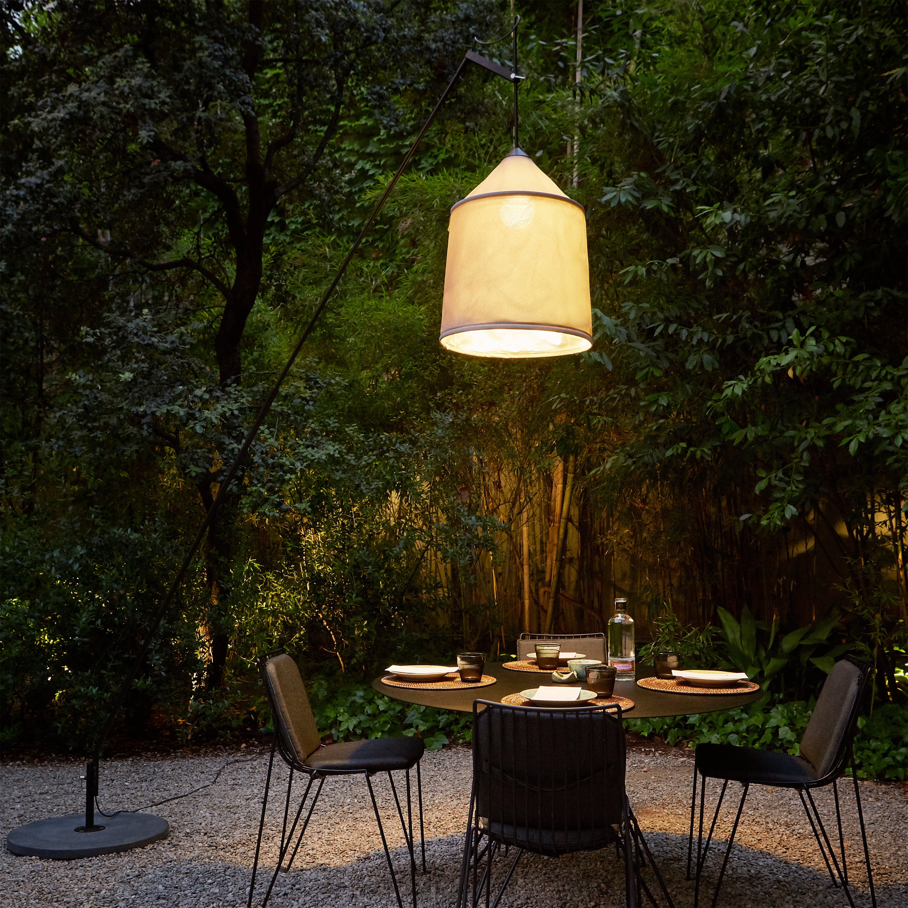 Jaima Floor Lamp: Outdoor