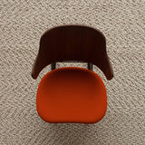 The Penguin Dining Chair: Seat Upholstered
