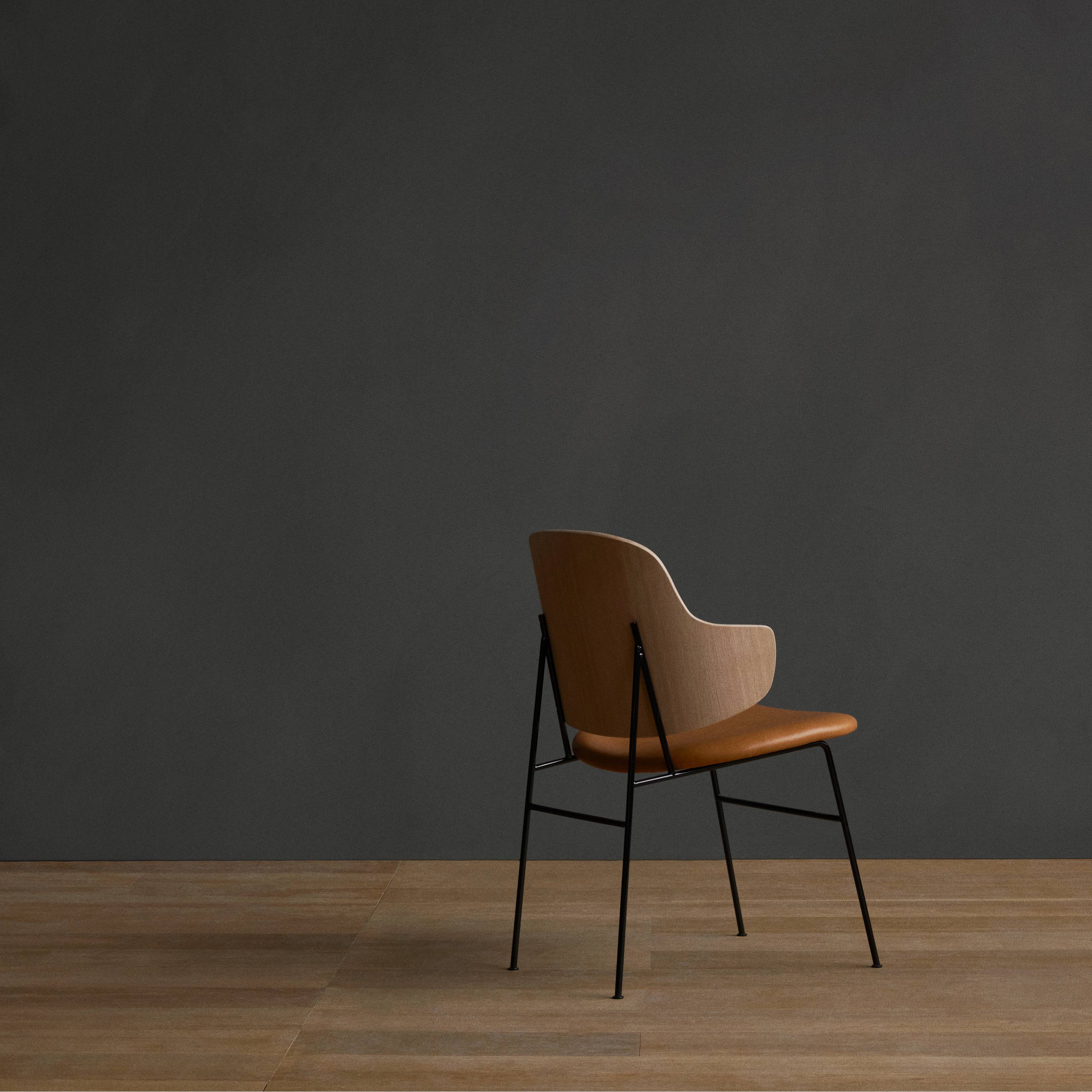 The Penguin Dining Chair: Seat Upholstered