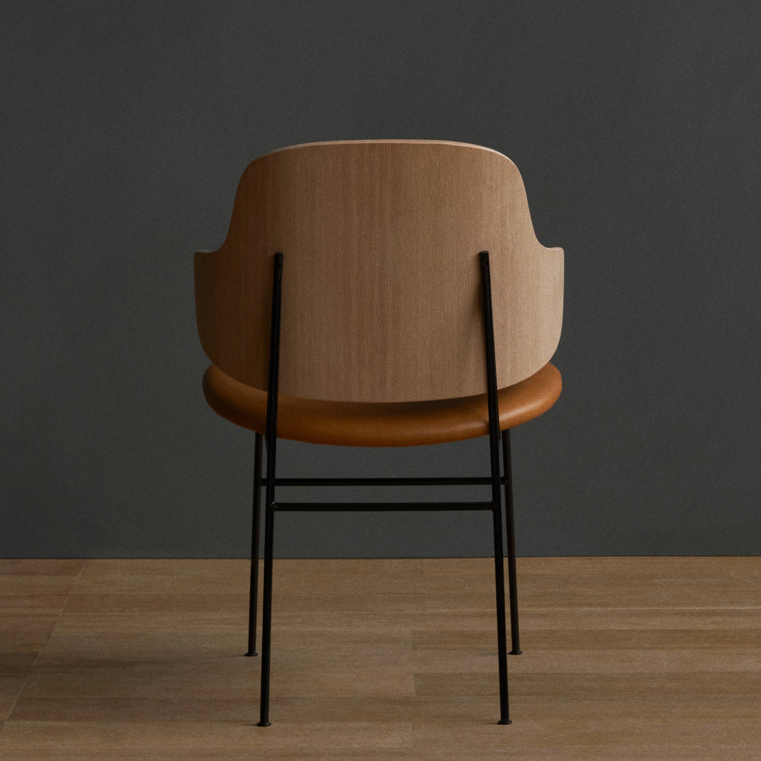 The Penguin Dining Chair: Seat Upholstered