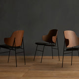The Penguin Dining Chair: Seat Upholstered