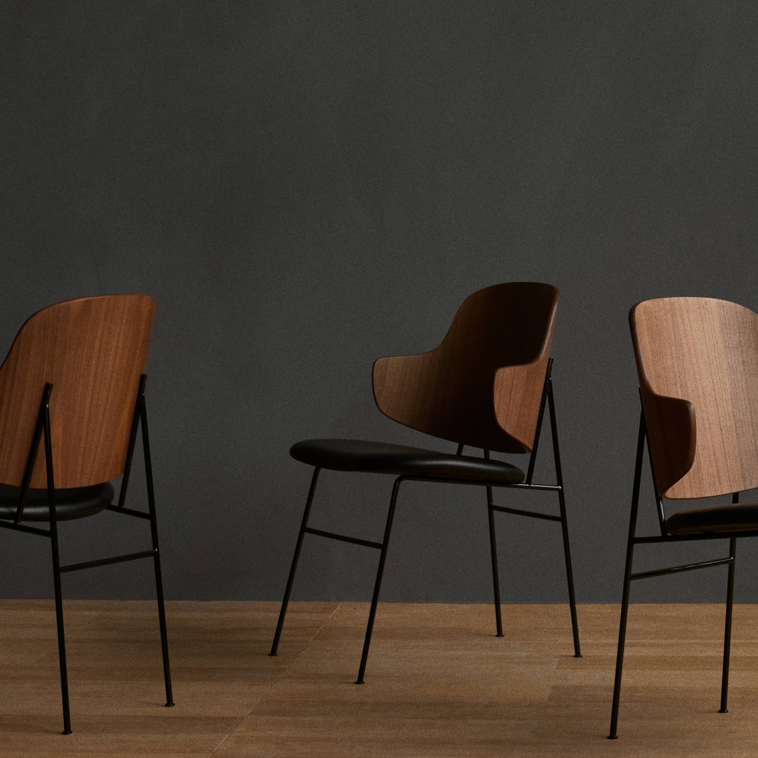 The Penguin Dining Chair: Seat Upholstered