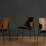 The Penguin Dining Chair: Seat Upholstered
