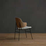 The Penguin Dining Chair: Seat Upholstered