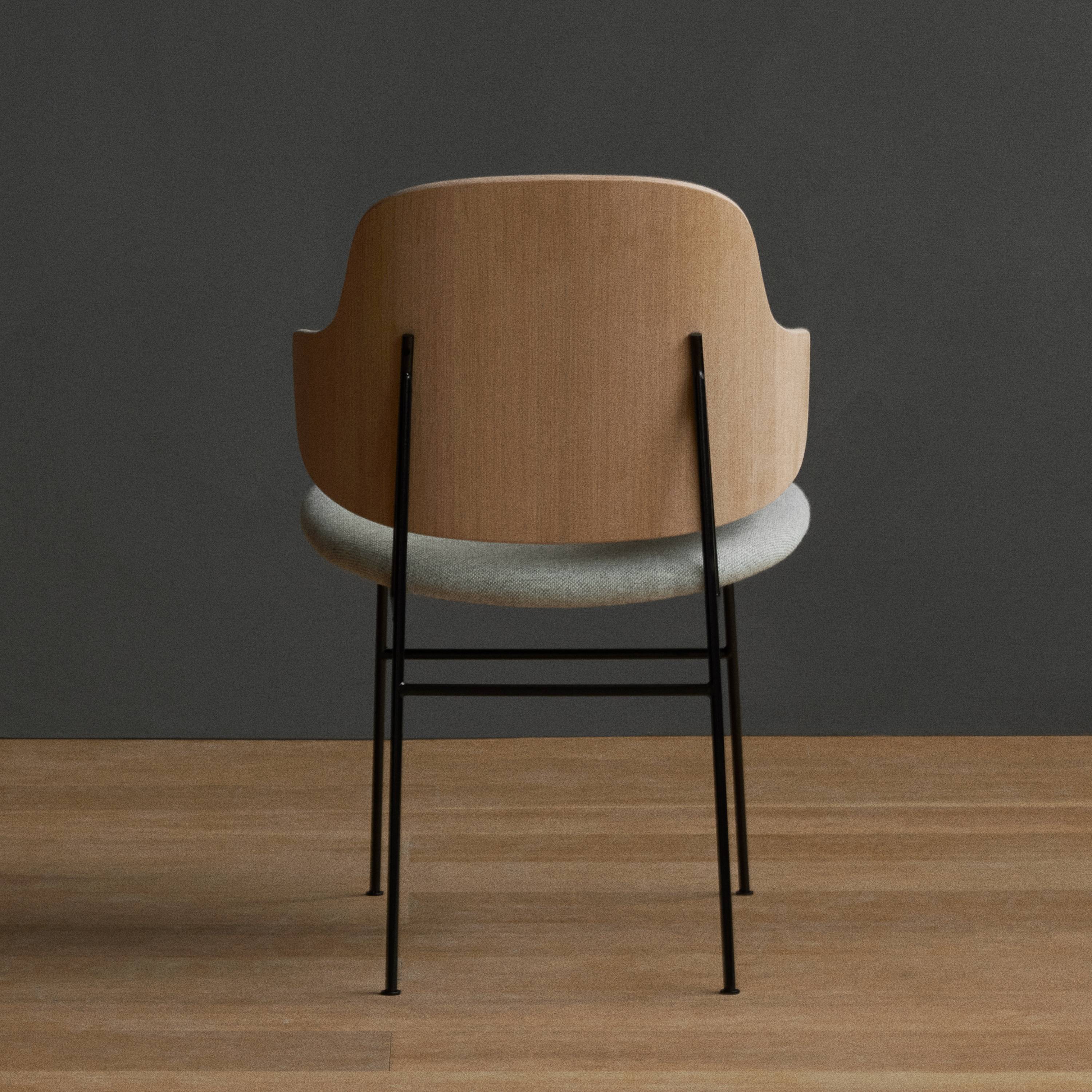 The Penguin Dining Chair: Seat Upholstered