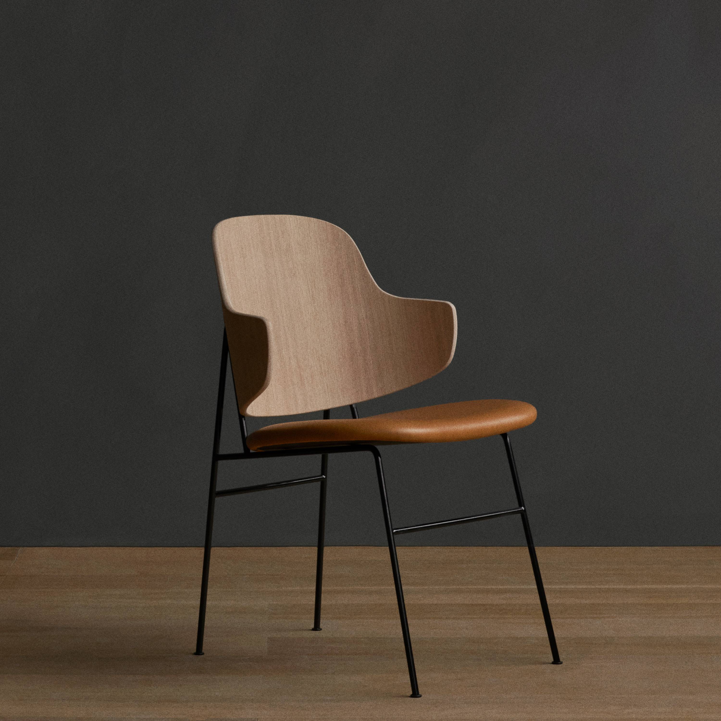 The Penguin Dining Chair: Seat Upholstered