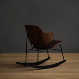 The Penguin Rocking Chair: Seat Upholstered