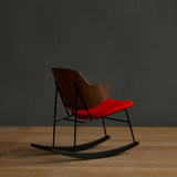 The Penguin Rocking Chair: Seat Upholstered