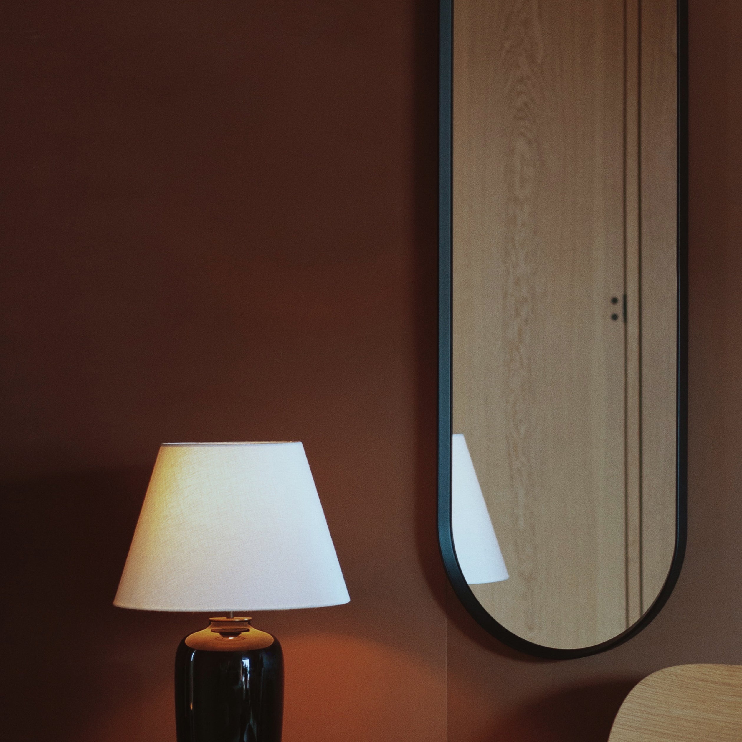 Norm Wall Mirror: Oval