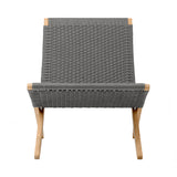 MG501 Outdoor Cuba Chair: Foldable + Charcoal