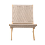 MG501 Outdoor Cuba Chair: Paper Cord + Soaped Oak