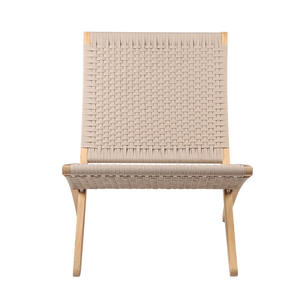 MG501 Outdoor Cuba Chair: Foldable + Sesame