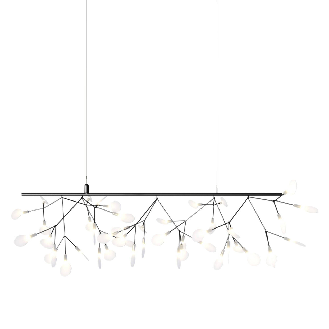 Heracleum Endless Suspension Lamp: Nickel