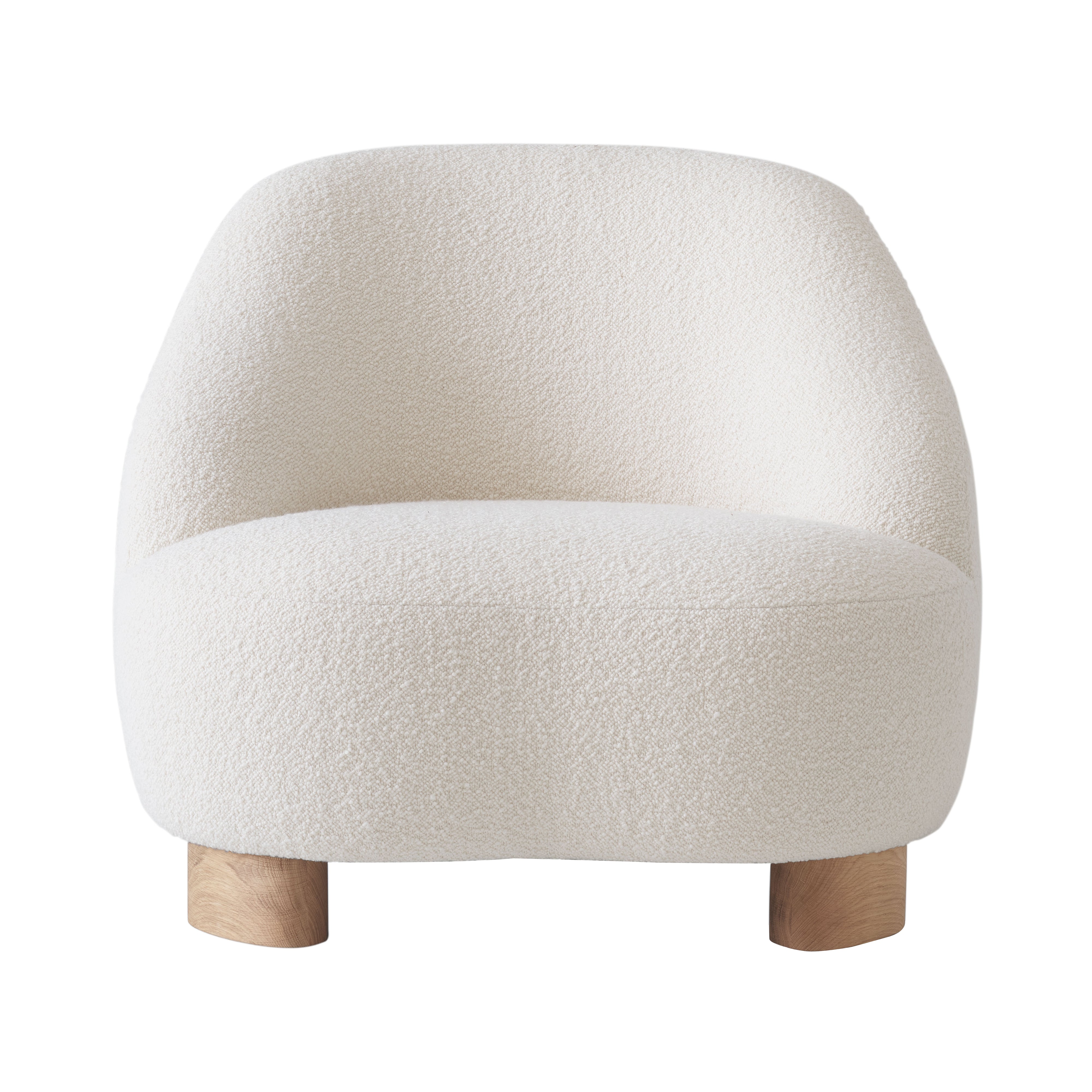 Margas Lounge Chair LC1: Oiled Oak + Karakorum 001