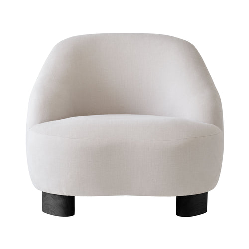 Margas Lounge Chair: LC1 + Black Lacquered Oak