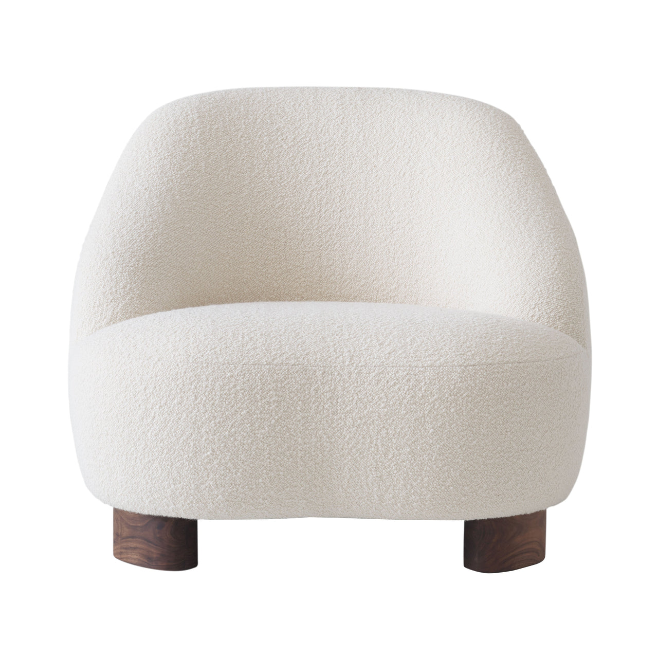 Margas Lounge Chair: LC1 + Oiled Walnut + Karakorum 001